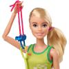 imageBarbie Olympic Games Tokyo 2020 Sport Climber Doll with Uniform Tokyo 2020 Jacket Medal Harness Weight and Climbing Clips for Ages 3 and Up