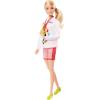 imageBarbie Olympic Games Tokyo 2020 Sport Climber Doll with Uniform Tokyo 2020 Jacket Medal Harness Weight and Climbing Clips for Ages 3 and Up