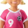 imageBarbie Soccer Coach Playset with Brunette Soccer Coach Doll Student Doll and Accessories Soccer Ball Clipboard Goal Net Cones Bench and More for Ages 3 and Up Multi