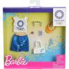 imageBarbie Fashion Pack of Doll Clothes Inspired by The Olympic Games Tokyo 2020 Collectible Set Includes Sports Top with Logo Skirt ampamp 6 Accessories