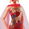 imageBarbie Inspiring Women Doll Anna May Wong Collectible Dressed in Red Gown with Golden Dragon DesignRed