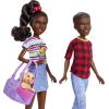 imageBarbie It Takes Two Doll ampamp Accessories Twins Playset with Brother ampamp Sister Dolls 3 Pet Puppies ampamp 10 Accessories