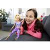 imageBarbie Made to Move Doll with 22 Flexible Joints ampamp Long Blonde Ponytail Wearing Athleisurewear for Kids 3 to 7 Years OldSingle