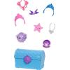 imageBarbie Mermaid Power Chelsea Small Doll with Blue ampamp Purple Hair 2 Ocean Pets ampamp Treasure Chest Accessory