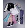 imageBarbie Signature BarbieStyle Fashion Doll ampamp Clothing Set Brunette with 2 Tops Skirt Jeans Jacket 2 Pairs of Shoes ampamp Accessories