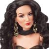 imageBarbie Tribute Collection Doll Mara Flix in Elegant Glimmering Gold ampamp Black Gown with Ornate Jewelry Collectible with Doll StandGold