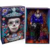 imageBarbie Signature Ken Fashion Doll 2023 Dia de Muertos Collectible with Blue Jacket Black Hat ampamp Doll Stand