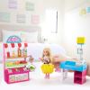 imageBarbie Chelsea Can Be Doll ampamp Snack Stand Playset with 15 Accessories Including Snack Stand Register ampamp Shopping Basket Blond Doll