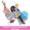 imageBarbie Extra Fly Doll with BeachThemed Travel Clothes ampamp Accessories Tropical Coverup with Oversized Hat ampamp BagBeach