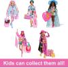 imageBarbie Extra Fly Doll with BeachThemed Travel Clothes ampamp Accessories Tropical Coverup with Oversized Hat ampamp BagKen