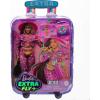 imageBarbie Extra Fly Doll with BeachThemed Travel Clothes ampamp Accessories Tropical Coverup with Oversized Hat ampamp BagSafari