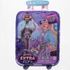 imageBarbie Extra Fly Doll with BeachThemed Travel Clothes ampamp Accessories Tropical Coverup with Oversized Hat ampamp BagSnow