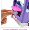 imageBarbie Extra Mini Minis Doll ampamp Toy Vehicle Playset Expandable Tour Bus with 325inch Small Doll Clothes ampamp Accessories