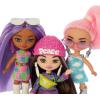 imageBarbie Extra Mini Minis Dolls 5Pack Small Doll Set with Colorful Clothes ampamp Accessories for Unique Looks 3inch