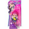 imageBarbie Extra Mini Minis with BlueStreaked Black Ponytail Wearing Rainbow Dress ampamp Accessories ampamp Stand 325inch325 inch Pack of 1