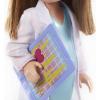 imageBarbie Playset with Brunette Chelsea Can Be Doctor Doll ampamp Accessories Including Clipboard Medical Tools ampamp Bandage Stickers