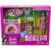 imageBarbie Skipper Babysitters Inc Playset with Skipper Doll Toddler Small Doll Working Bounce House Swing ampamp Accessories
