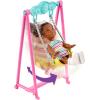 imageBarbie Skipper Babysitters Inc Playset with Skipper Doll Toddler Small Doll Working Bounce House Swing ampamp Accessories