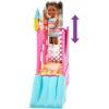 imageBarbie Skipper Babysitters Inc Playset with Skipper Doll Toddler Small Doll Working Bounce House Swing ampamp Accessories