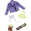 imageBarbie Extra Pet ampamp Fashion Pack with 7 Pieces Including Puppy Pet Accessories ampamp Fashion Pieces Doll