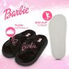 imageBarbie Extra Cozy Fuzzy House Slippers SlipOn Womens slipperBlack