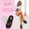 imageBarbie Extra Cozy Fuzzy House Slippers SlipOn Womens slipperBlack