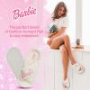 imageBarbie Extra Cozy Fuzzy House Slippers SlipOn Womens slipperCream