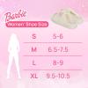 imageBarbie Extra Cozy Fuzzy House Slippers SlipOn Womens slipperCream