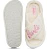 imageBarbie Extra Cozy Fuzzy House Slippers SlipOn Womens slipperCream