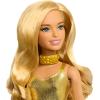imageBarbie Fashionistas Doll 223 with Blonde Wavy Hair Totally HairInspired Dress ampamp Accessories 65th Anniversary Collectible ToyGolden Dreams