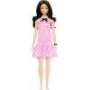 imageBarbie Fashionistas Doll 223 with Blonde Wavy Hair Totally HairInspired Dress ampamp Accessories 65th Anniversary Collectible ToyQuick Curl