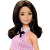 imageBarbie Fashionistas Doll 223 with Blonde Wavy Hair Totally HairInspired Dress ampamp Accessories 65th Anniversary Collectible ToyQuick Curl