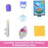 imageBarbie Skipper Doll ampamp Playset with Accessories Babysitting Set Themed to Mealtime ColorChange Toy PlayBrunette