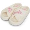 imageBarbie Extra Cozy Fuzzy House Slippers SlipOn Womens slipperCream