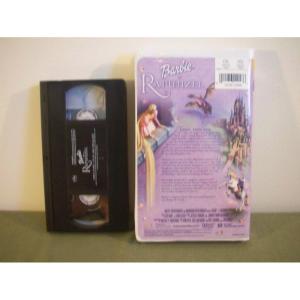 imageBarbie As Rapunzel VHS