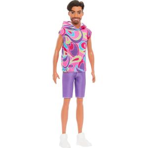 imageBarbie Fashionistas Doll 223 with Blonde Wavy Hair Totally HairInspired Dress ampamp Accessories 65th Anniversary Collectible ToyTotally Hair Ken