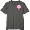 imageBarbie The Movie  Ken Flamingo Badge TShirtAsphalt Grey
