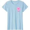 imageBarbie The Movie  Ken Flamingo Badge TShirtBaby Blue