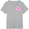 imageBarbie The Movie  Ken Flamingo Badge TShirtHeather Grey