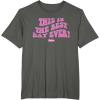 imageBarbie The Movie  This Is The Best Day Ever TShirtAsphalt Grey