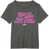 imageBarbie The Movie  This Is The Best Day Ever TShirtAsphalt Grey