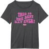 imageBarbie The Movie  This Is The Best Day Ever TShirtDark Heather Grey
