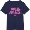 imageBarbie The Movie  This Is The Best Day Ever TShirtNavy Blue