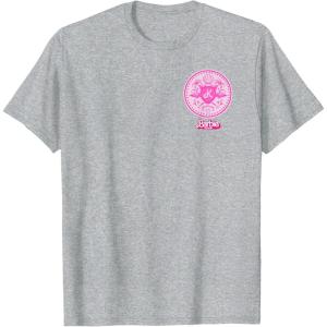 imageBarbie The Movie  Ken Flamingo Badge TShirtHeather Grey