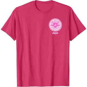 imageBarbie The Movie  Ken Flamingo Badge TShirtRed Heather