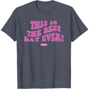 imageBarbie The Movie  This Is The Best Day Ever TShirtHeather Blue