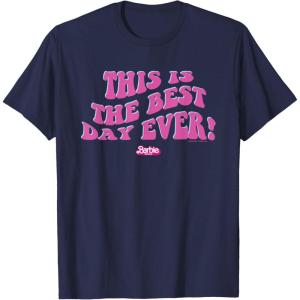 imageBarbie The Movie  This Is The Best Day Ever TShirtNavy Blue