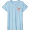 imageBarbie The Movie  Flamingo Crest TShirtBaby Blue