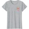 imageBarbie The Movie  Flamingo Crest TShirtHeather Grey