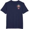 imageBarbie The Movie  Flamingo Crest TShirtNavy Blue